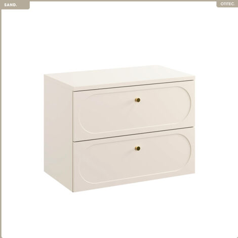 Ensemble de meubles sous vasque - 80 cm - avec Plan - SAND