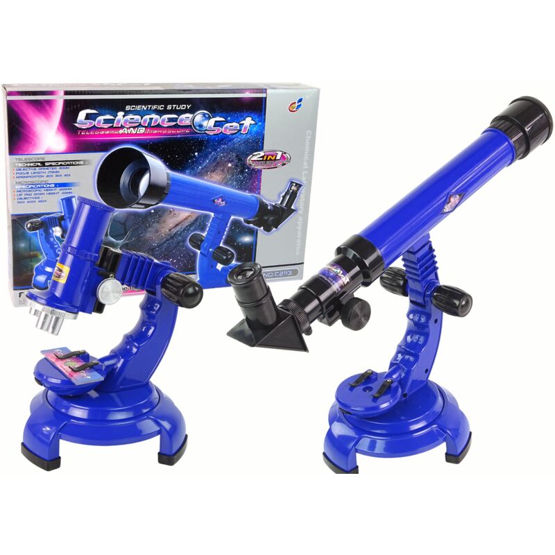 Ensemble de microscopes Ensemble d'explorateur de télescope 2 en 1