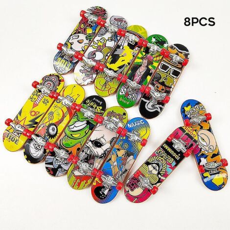 Ensemble de mini-skateboards pour les doigts - 8/10/15 pièces, jouet pour développer la motricité fine des doigts