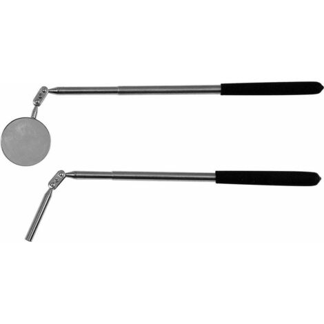 ENSEMBLE DE MIROIRS D'INSPECTION VOREL AVEC AIMANT 2 PIÈCES