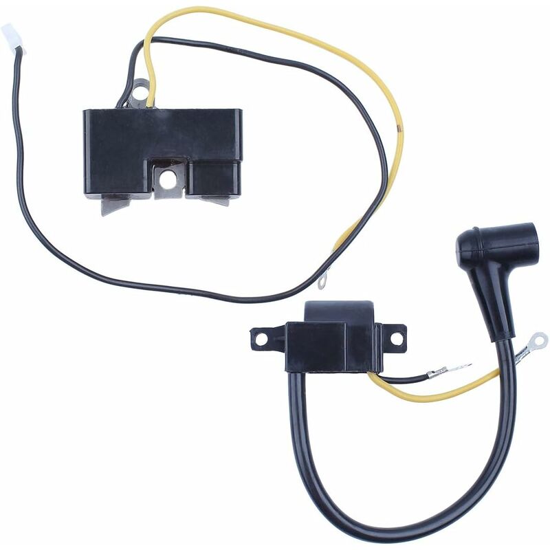 Aougo - Ensemble de modules de bobine d'allumage Pour Husqvarna 61 162 166 Scie à chaîne Jonsered 630 670 501516201 (Old Style)