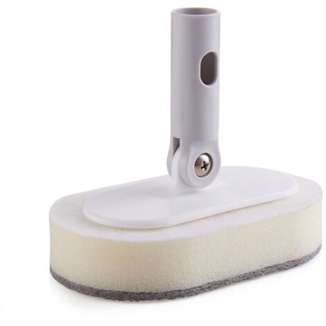 Ensemble de nettoyage ménager 9 pièces : balai essuie-glace, fourchette à linge, brosse de sol pour salle de bain, verrerie à une touche (1 tige, 9 têtes)