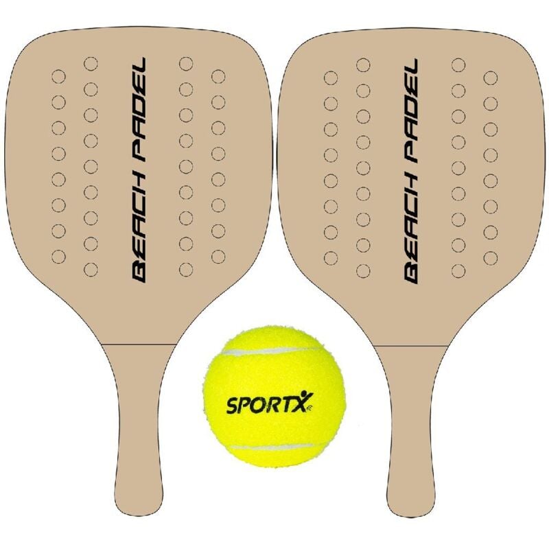 Summertime - Ensemble de Padel de Plage en Bois