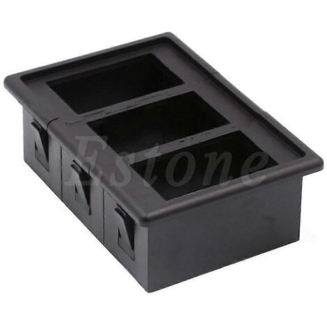 Ensemble de panneau de fixation pour interrupteur à bascule à 3 niveaux, support de patrouille pour ARB type Carling