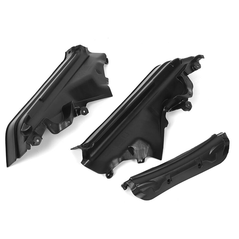 Jeffergarden - Ensemble de 3 Panneaux de Séparation du Compartiment Supérieur du Moteur, Convient pour X5 X6 E70N E70 E71 E72, Empêche le Bruit du