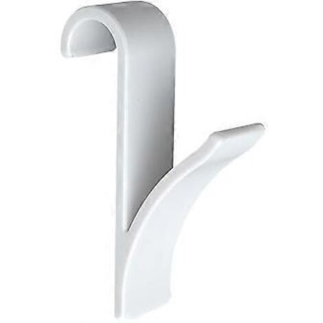 Ensemble de pièces en plastique pour porte-serviettes et crochets de radiateur