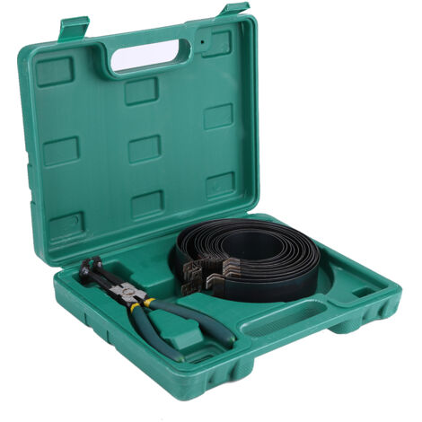 Ensemble de Pince à Compresseur à Anneau Piston, Ensemble Complet de 16 Pièces pour Réparation Piston avec Utilisation Multi-angle pour les Camions, Automobiles, Outils Compresseur, Réparation.