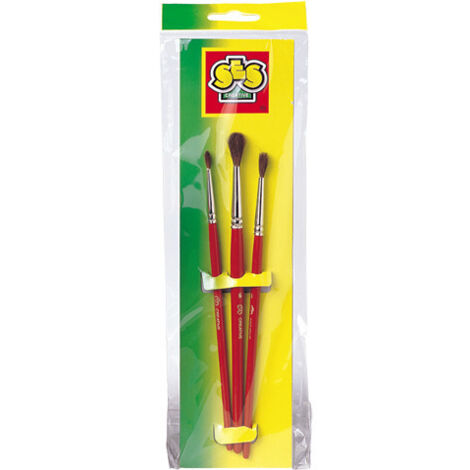 Ensemble de pinceaux SES 3 pièces