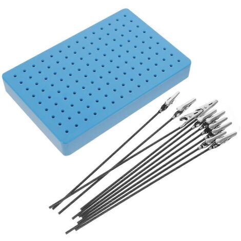 Ensemble de pinces crocodiles et de base de pulvérisation, outil de support de modèle 1 ensemble--