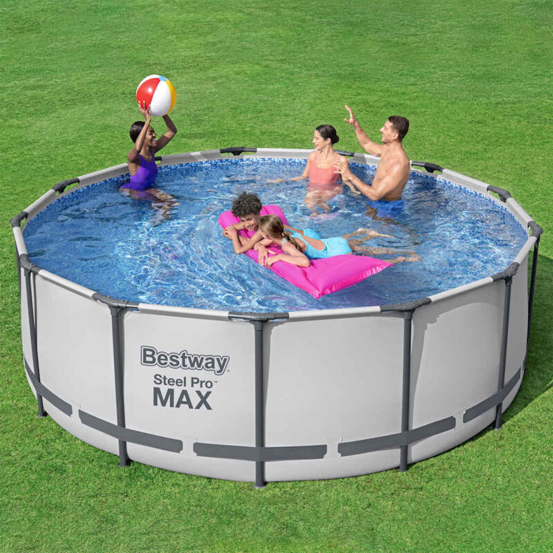 Ensemble de piscine ronde Steel Pro MAX 396x122 cm