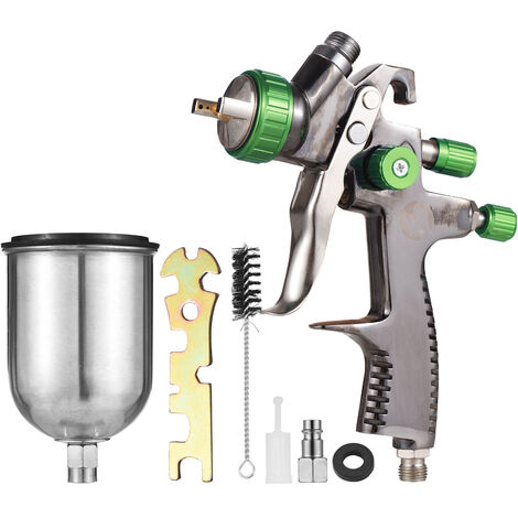 Ensemble de pistolet à peinture LVLP Alimentation par gravité sous pression, vert (buse 1.3mm) - vert (buse 1.3mm)