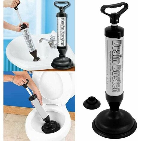Pompe à air pour évier de vidange de baignoire ou de toilettes