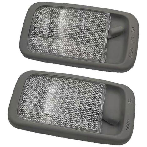 Ensemble de plafonnier de lecture pour voiture (modèles 2004-2015), comme illustré.