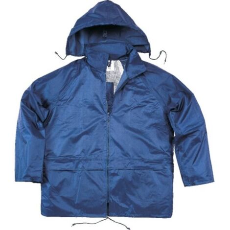 ENSEMBLE DE PLUIE DELTA PLUS 400 POLYESTER ENDUIT PVC TAILLE XXL BLEU MARINE - EN400MAXX-Taille vêtement-50/52 (2XL)
