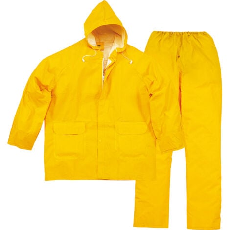 DELTAPLUS-ENSEMBLE DE PLUIE-EN304-PANOPLY-Jaune-XL