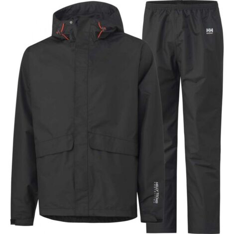 Ensemble de pluie Waterloo Taille M, noir