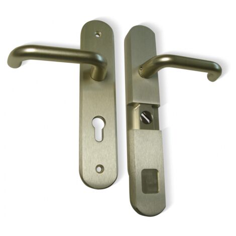 Ensemble de poignées de porte à fouillot BLINDOMAG - VIRO                                Argent                                    A Fouillot            50