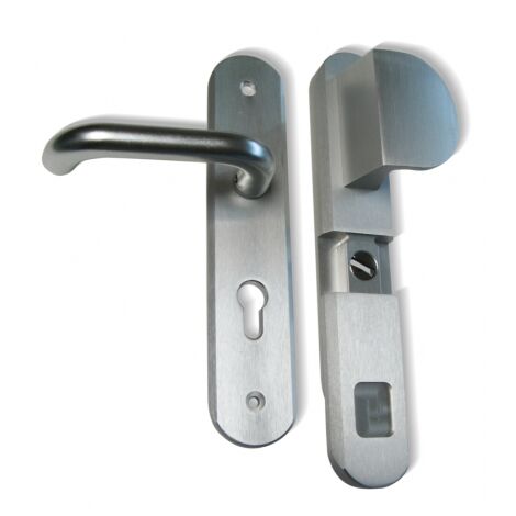 Ensemble de poignées de porte à tirage BLINDOMAG - VIRO Argent                                  Argent                                    A Tirage
