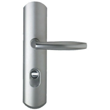 Vachette – Ensemble de poignées de porte FLORENCE 2 – Aluminium massif anodisé – Épaisseur 38 à 52 mm – Label A2P pour sécurité optimale