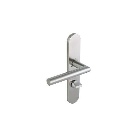 Ensemble de poignées de porte LINOX 493/6327 - ASSA ABLOY BEZAULT 70 Brossé Bec de cane