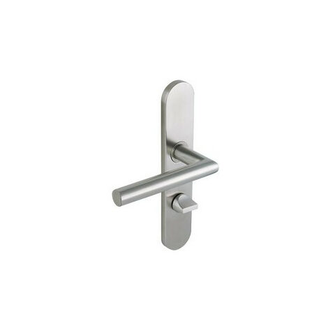 Ensemble de poignées de porte LINOX 493/6327 - ASSA ABLOY BEZAULT 70 Brossé Clé L