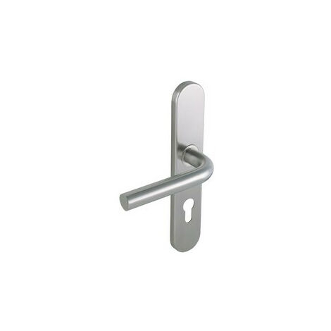 Ensemble de poignées de porte palière LINOX 491/6327 - ASSA ABLOY BEZAULT Gauche                                                     70                                        Clé I