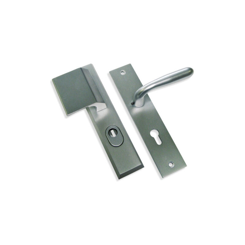 Dieckmann - Ensemble de poignées de porte tirage 8605 Argent 34 à 45 Argent 70 34 à 45