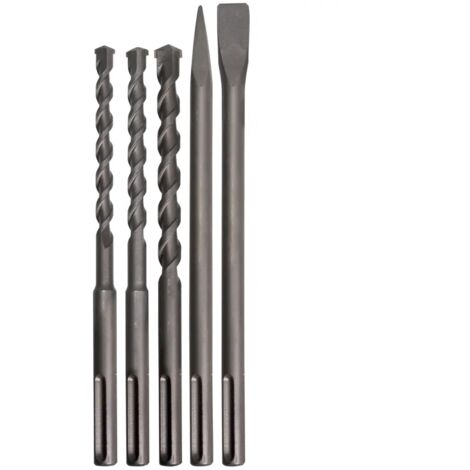 ensemble de pointes et burins SDS-max Valex - 5 pièces