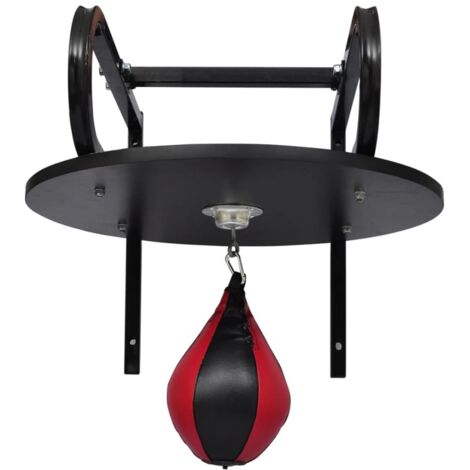 Ensemble de poire de frappe support pivotant sac de boxe CFW574692