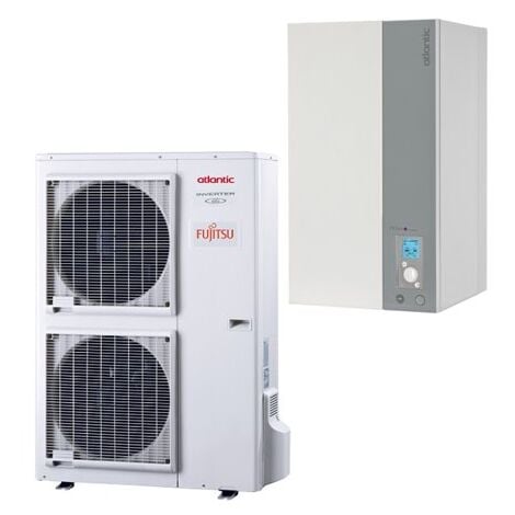 Ensemble de Pompe à Chaleur Air/Eau 14kW ATLANTIC FUJITSU Alféa Excellia A.I Monophasé - 526301