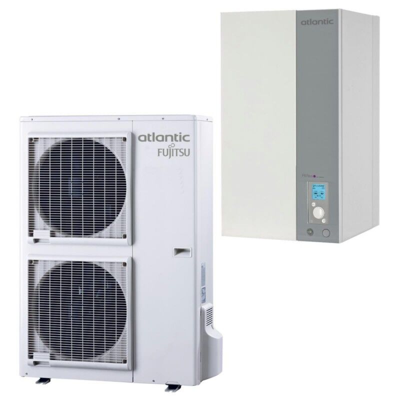 Ensemble de Pompe à Chaleur Air/Eau 16kW Atlantic fujitsu Alféa Excellia a.i Triphasé - 526304