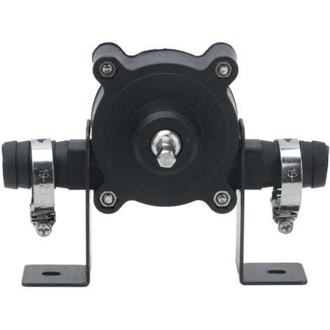 Ensemble de pompes de transfert et de perçage électriques portables à courant continu avec tige hexagonale de 1/4 po pour perceuse à main