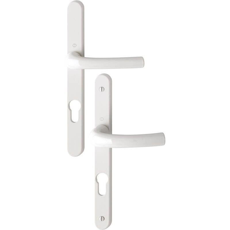 Ensemble étroit SR TOKYO entraxe 70mm type CLE I finition blanc - HOPPE - 1782833