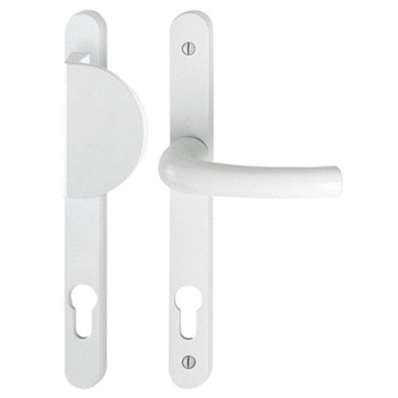 Hoppe - Ensemble Tokyo double béquille clé i palière pour cylindre européen entraxe à 92 finition blanc 1788901