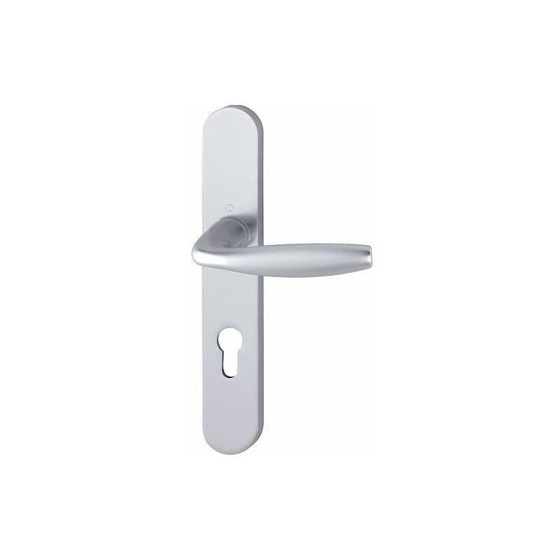 Hoppe - Ensemble de poignées de porte new york Aspect inox 48-57 mm 7 mm Aspect inox 70 48-57 mm Clé i porte pal