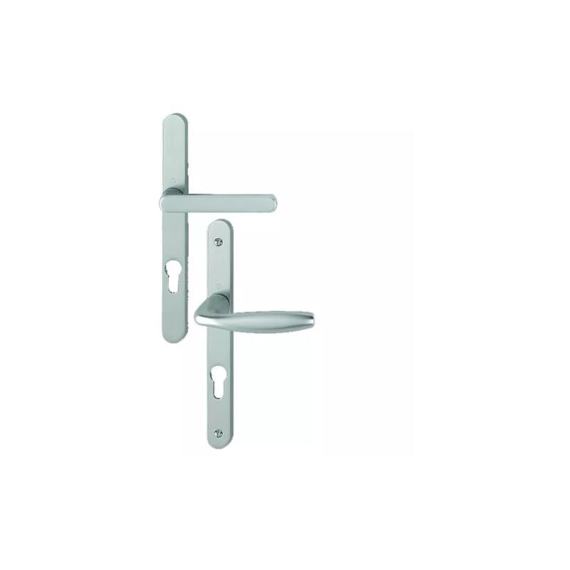 Hoppe - Ensemble de poignées de porte new york ea 70 plaque étroite