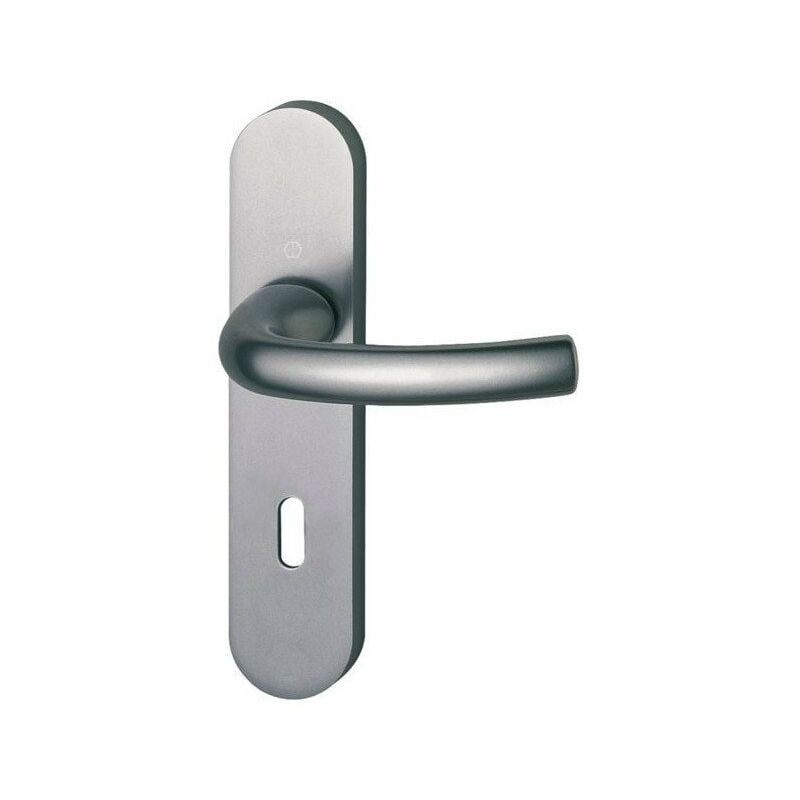 Hoppe - Ensemble de porte tokyo finition inox - ea165 - cle i