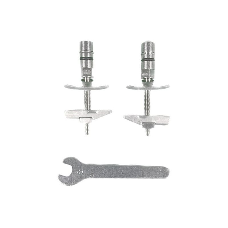 Ensemble de quincaillerie ETA081-CP pour Odeon Up Confort siège avec chute amortie Jacob Delafon