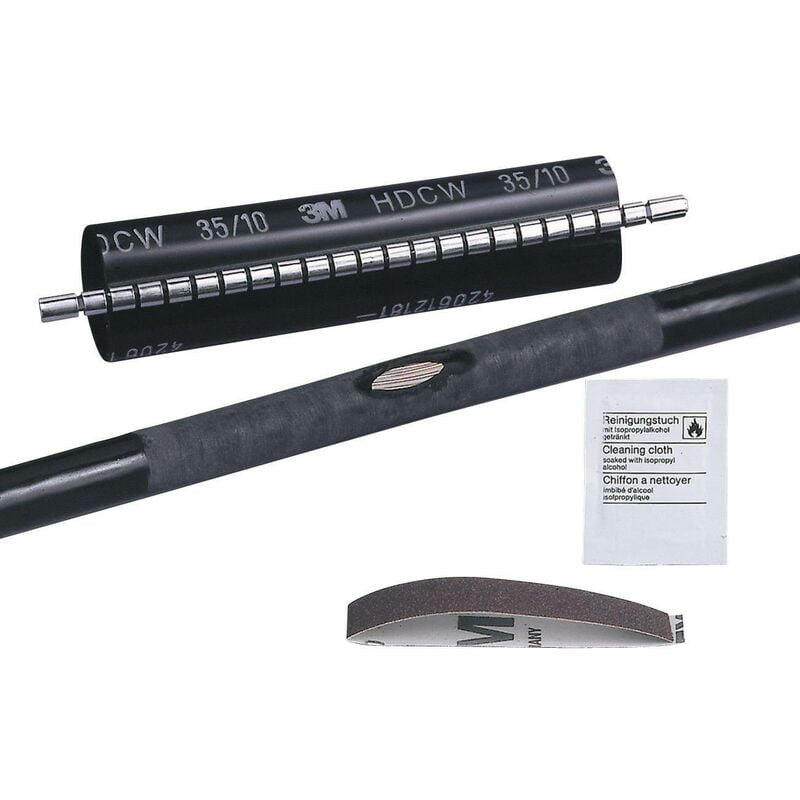 3M - Ensemble de raccordement thermorétractable sans éclissages 10 - 35 mm HDCW-35/10-250 1 set S10374