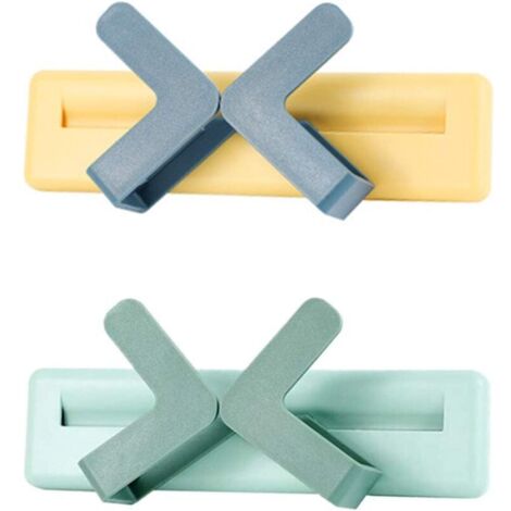 Ensemble de rangement pour casseroles (2 pièces) : manique, support mural pour couvercles, idéal pour les ustensiles de cuisine et les poêles.