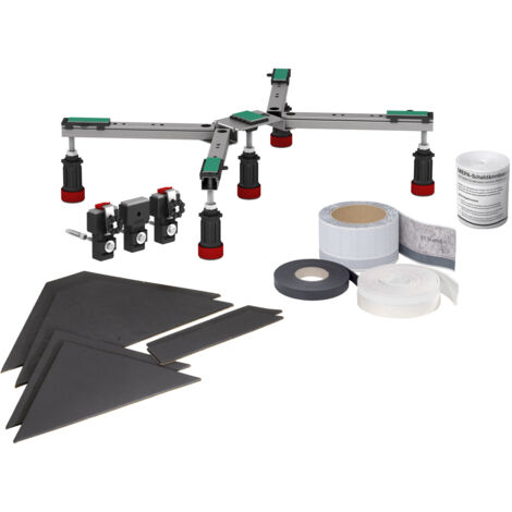 Ensemble de receveurs de douche MEPA BW-5 Maxi 3S+ pour receveurs de douche en acier