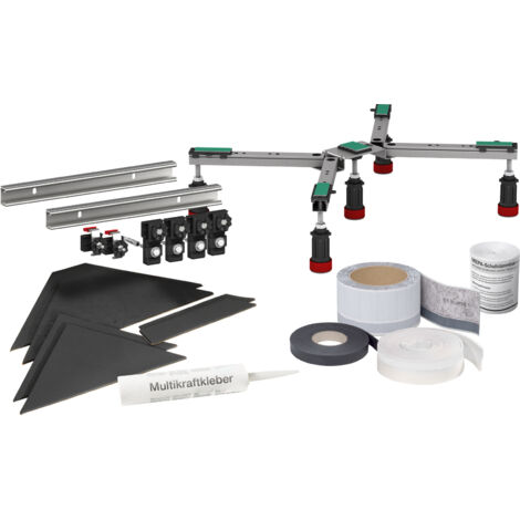 Ensemble de receveurs de douche MEPA BW-5 Maxi 3S+ pour receveurs de douche en acrylique