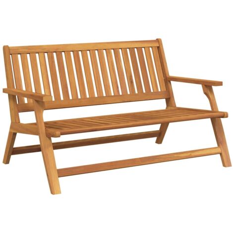 Ensemble de repas extérieur Marron Bois d'Acacia Massif CFW77494