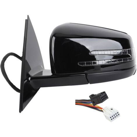 Ensemble de rétroviseur latéral avec porte électrique pliante automatique chauffante de remplacement pour S350 S400 S450 S550 S600 gauche OEM : 2218101176