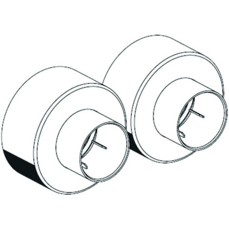 Ensemble de rosaces Schell VITUS chrome
