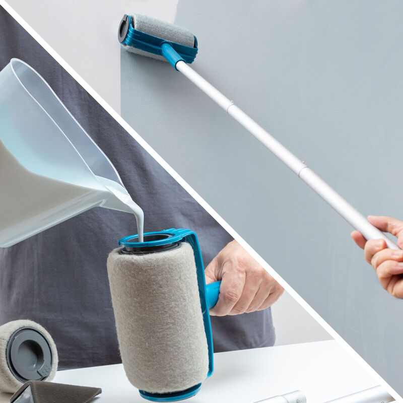 Ensemble de rouleaux de peinture anti-goutte rechargeables Roll'n'paint Innovagoods 5 Pièces