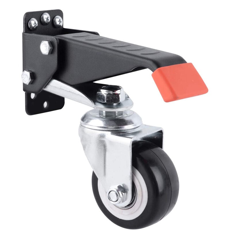 Fitags - Ensemble de roulettes pour établi avec plaque de montage amovible Ensemble de roulettes rétractables 1 pièce