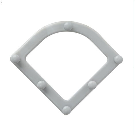 Ensemble de sac poubelle triangulaire anti-obstruction jetable pour évier de cuisine, 1 pièce (gris)