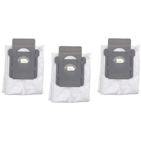 Ensemble de sacs jetables pour station de nettoyage Roomba Cleanbase - Compatible avec les sacs à poussière Roomba séries I, S et J (I7, I7+, I3)