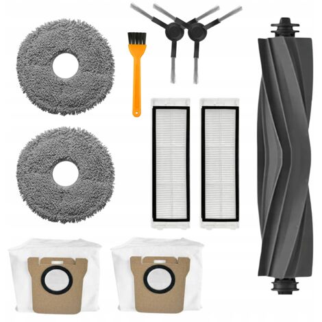 Ensemble de sacs, serpillères et brosses pour XIAOMI MI Robot X10+ X20+ S10 DREAME L10 L10S